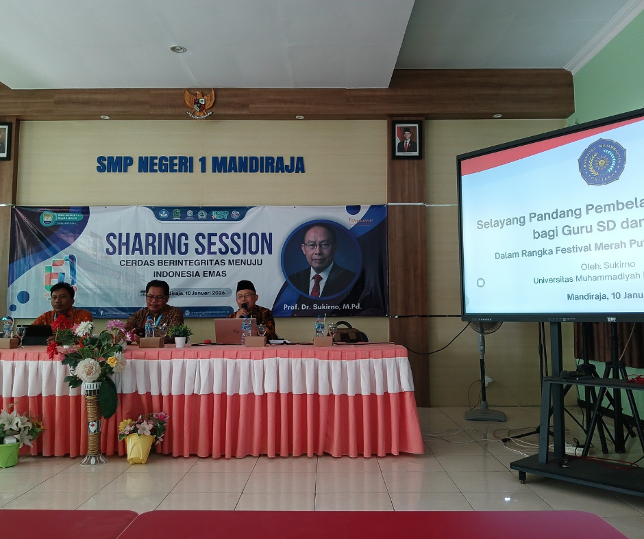 Prof Sukirno Ungkap Rahasia Mengajar Siswa SD/SMP